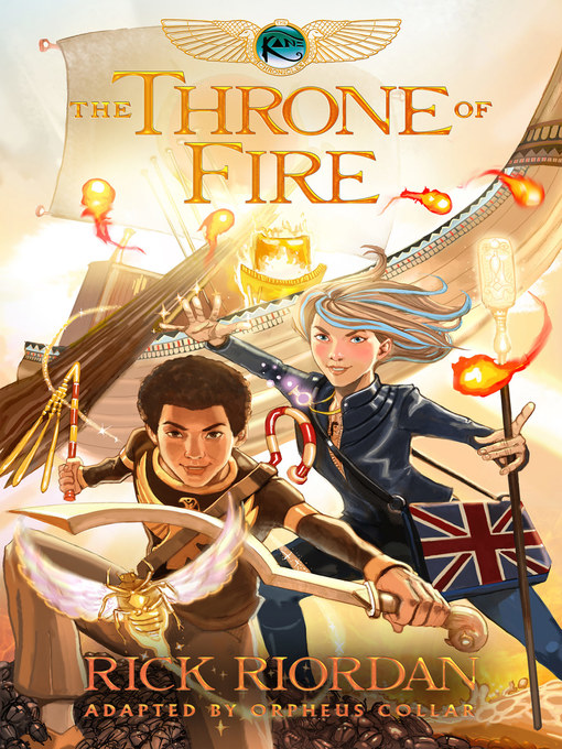 Title details for The Throne of Fire: The Graphic Novel by Rick Riordan - Available